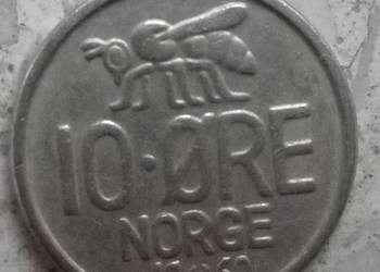 NORWEGIA-10 ORE-1960 r