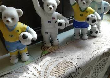 Miśie Porcelanowe 4 szt