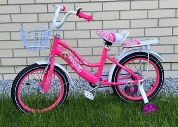 Rowerek dla dziecka, ciemny róż