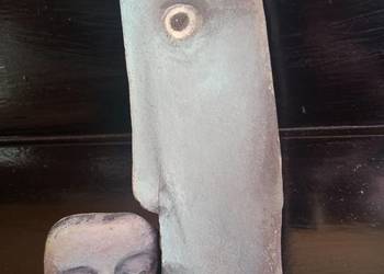 Dwa Oblicza Ręcznie Malowane Kamienie Zestaw