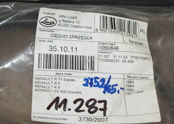 LINKA SPRZĘGŁA RENAULT     RENAULT R5 Super 500Express R 9/