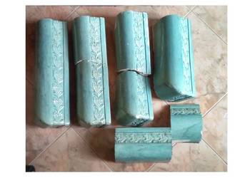 stary gzyms z pieca kaflowego gzyms z pieca kaflowego