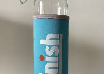 Bidon szklany butelka na wodę z osłonką 500ml