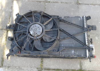chłodnica wody klimatyzacji wentylator OPEL ASTRA II G