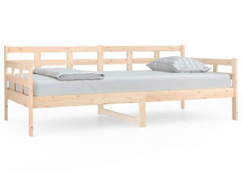 Łóżko dzienne lite drewno sosnowe 90x190 cm WM-820367