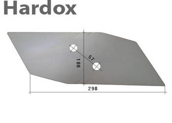 Dłuto 100hektarów HARDOX 35075/L części do pługa OVERUM