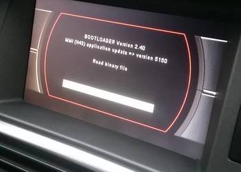 Audi MMI 2G bootloader polskie menu aktualizacja naprawa