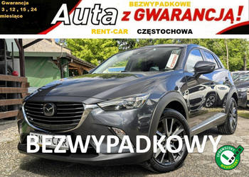 Mazda CX-3 1.5D*105PS*OPŁACONY Bezwypadkowy*Klimatronik*Skóra*VIP GWARANCJ…