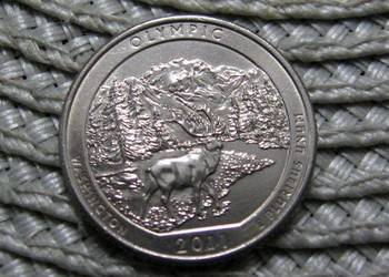USA 25 Cent 2011r - P - Parki USA - OLYMPIK