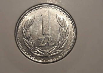 1 złoty 1983 r. - nr 1 - około mennicze
