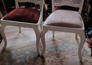 krzesła meble w stylu ludwikowskim (Ludwik XV), prowansalskim