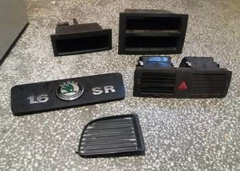 Nawiewy zaślepki logo Skoda Fabia 1