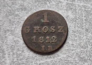 136) KSIĘSTWO WARSZAWSKIE - 1 Grosz - 1812 r.