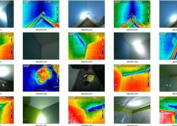 Usługi kamerą na podczerwień, termograficzną, termiczną, pomiary,