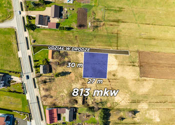 Kształtna działka budowlana - Zabierzów Bocheński