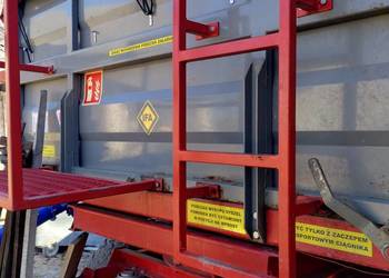 Przyczepa hl6011 dwustronny wywrot