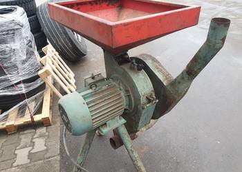 Śrutownik do Zboża z Podajnikiem Marchner Silnik 7,5 kW wentylator