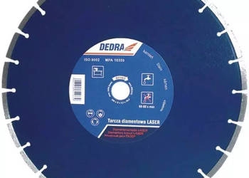 TARCZA DIAMENTOWA LASER DO GRANITU, KLINKIERU, KAMIENIA DEDRA H1163 350MMX…