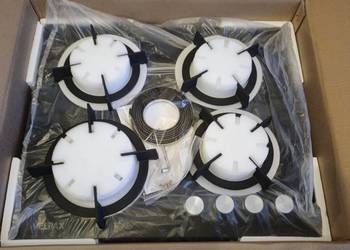 Płyta gazowa do zabudowy szklana