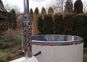 Balia Bania Jacuzzi Sauna Spa ogrodowe  piec na drewno