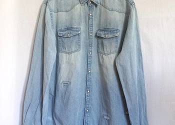 Koszula męska Jeans r. L/40 Slim Fit NOWA