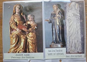 Francja Quimper Catedrale Saint Corentin pocztówki 6 szt.