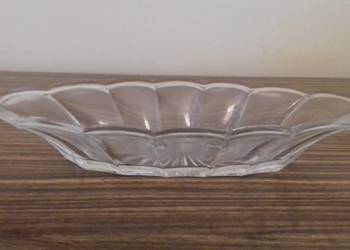 Salaterka szklana owalna, Vintage, do sprzedania