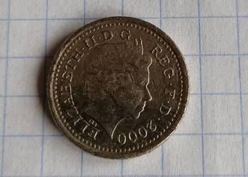 5 PENSÓW ( FIVE PENCE ) 2000 ROK - WIELKA BRYTANIA