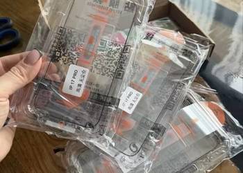 Nowy - 3 szt szkła hartowanego HD na ekran do iphone 17 pro