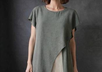 Stylowy zestaw ze spodniami na lato lub wakacje M-XL