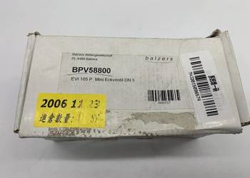 Balzers EVI 105 P No. BPV58800 24V Vacuum Valve