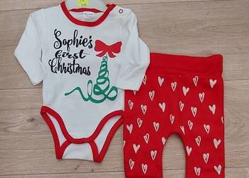 Świąteczny komplet niemowlęcy - rozmiar 56
