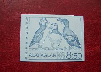 Szwecja 1976 MNH Karnet Fauna Ptaki  a