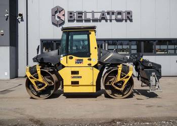 BOMAG BW 174 AP-4v walec stalowy, rozsypywacz, kamery, niski przebieg