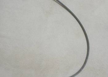 linka wieszak mocowanie tylniej półki Skoda Felicia 35 cm szara oryg.