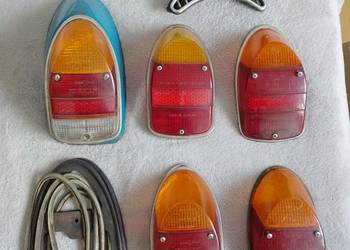 Volkswagen Garbus 1300 zabytkowe reflektory klosze świateł oryginalne