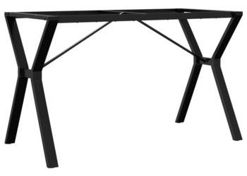 Nogi do stołu w kształcie litery Y 120x60x73 cm żeliwo WM-357934