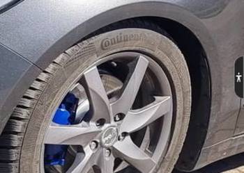 Alufelgi 17 cal 5x108 opony zimowe