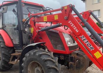 Ciągnik Zetor Major 80 z turem i łyżkokrokodylem Ciągnik Zetor Major 80 z turem i łyżkokrokodylem