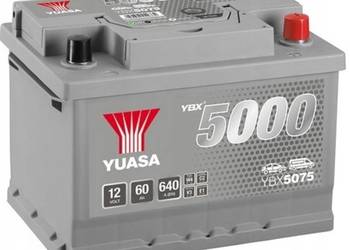 Akumulator Yuasa YBX5000 12V 60Ah 640A