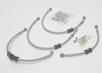 Przewody hamulcowe oplot metalowy FrenTubo Yamaha SRX600 86'