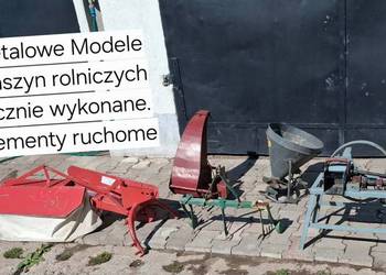 Modele maszyn rolniczych ręcznie wykonane