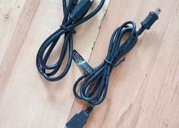 kabel przewód USB mini czarny
