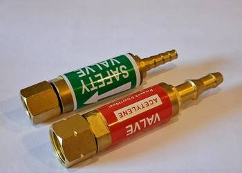 Bezpieczniki przypalnikowe tlen acetylen propan do palnika
