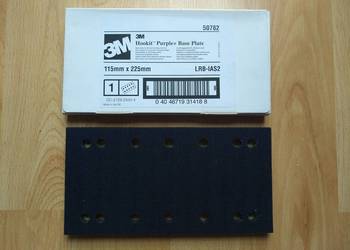3M Hookit Purple+ base plate S1C 115 x 225 50782