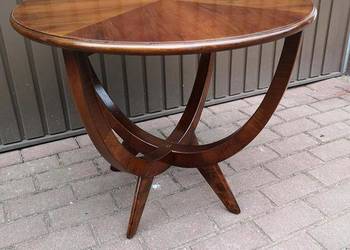 Stolik, Ława ART-DECO PRL Unikat Orzech Antyk Stary Po Renowacji .