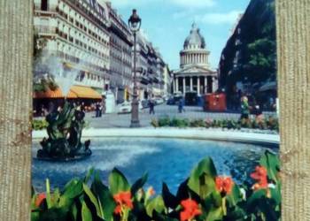 WIDOK NA PANTEON - MAUZOLEUM WYBITNYCH FRANCUZÓW W PARYŻU