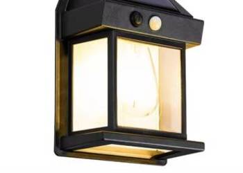 Lampa solarna z czujnikiem ruchu i zmierzchu