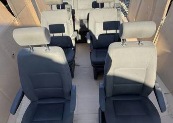 Komplet foteli fotele fotel środek obrotowe kanapa łóżko VW Multivan