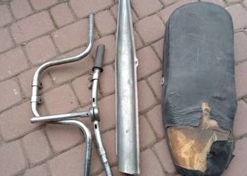 Siedzenie tłumik jawa mustang,komar,simson